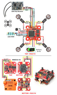 Controleur de vol Piko F4 BB - FuriousFPV